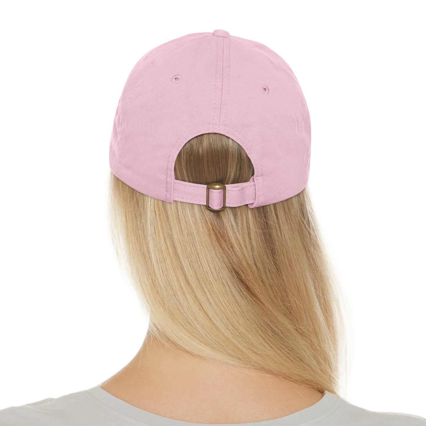 Smile Through The Tears Hat with Leather Patch (Round)