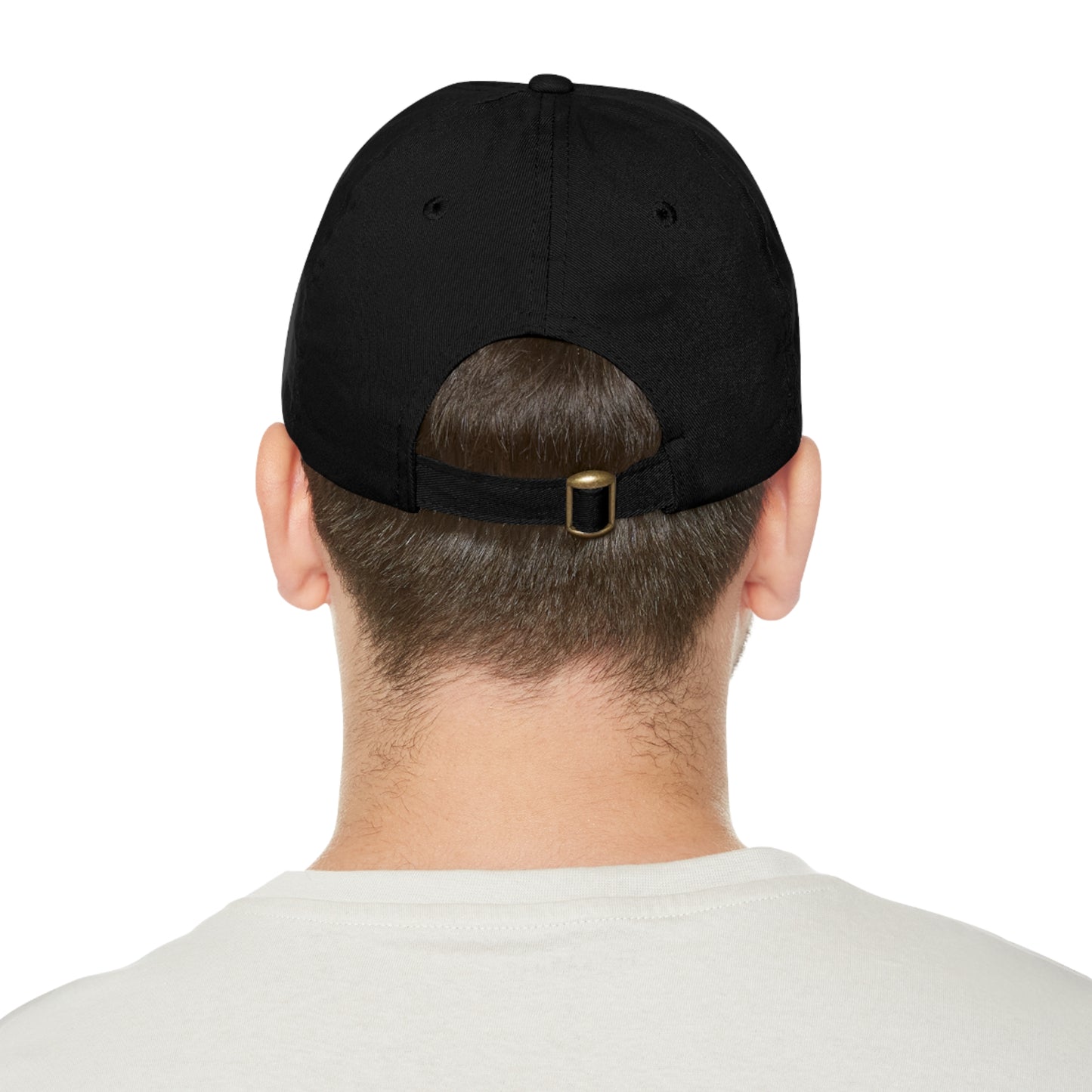 Smile Through The Tears Hat with Leather Patch (Round)