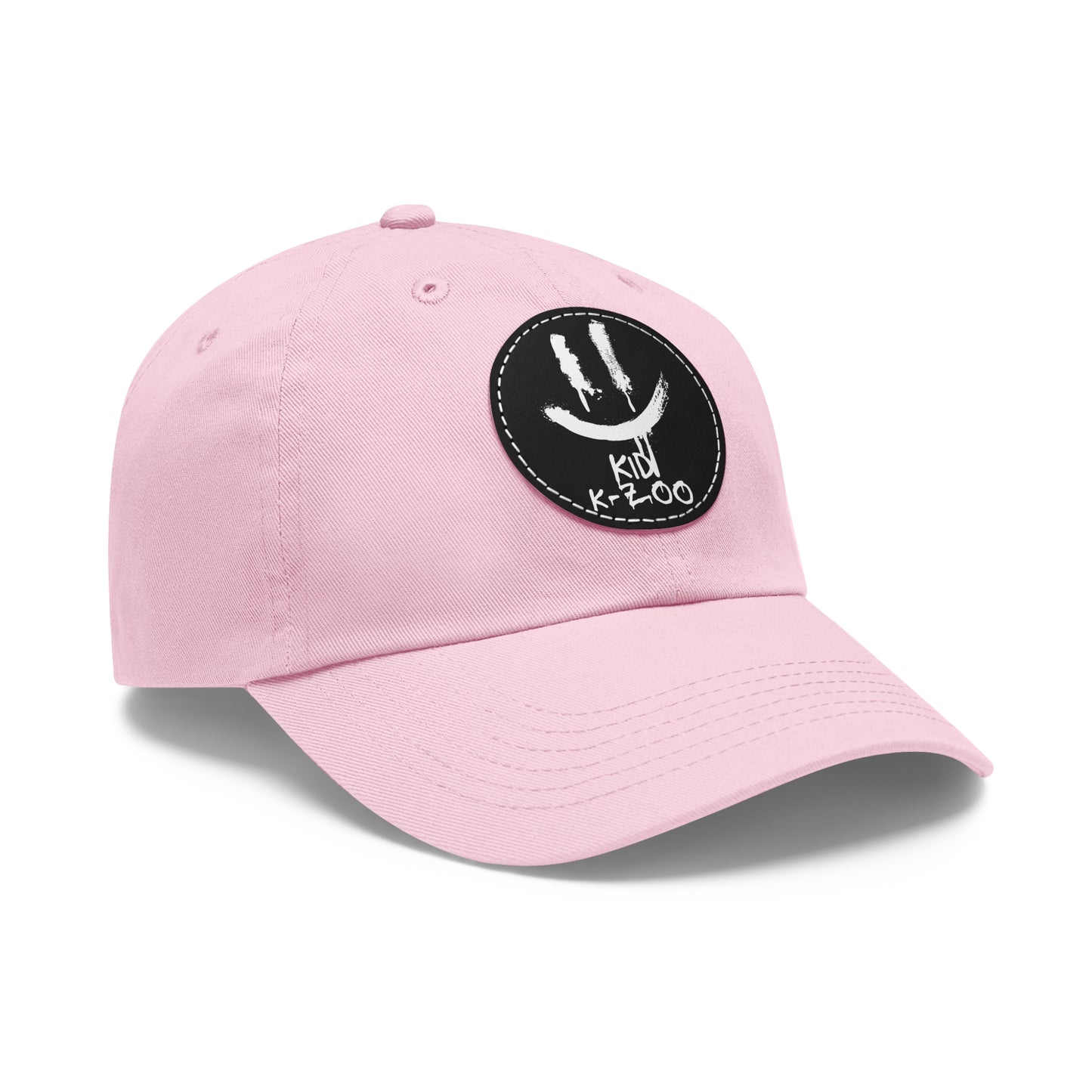 Smile Through The Tears Hat with Leather Patch (Round)