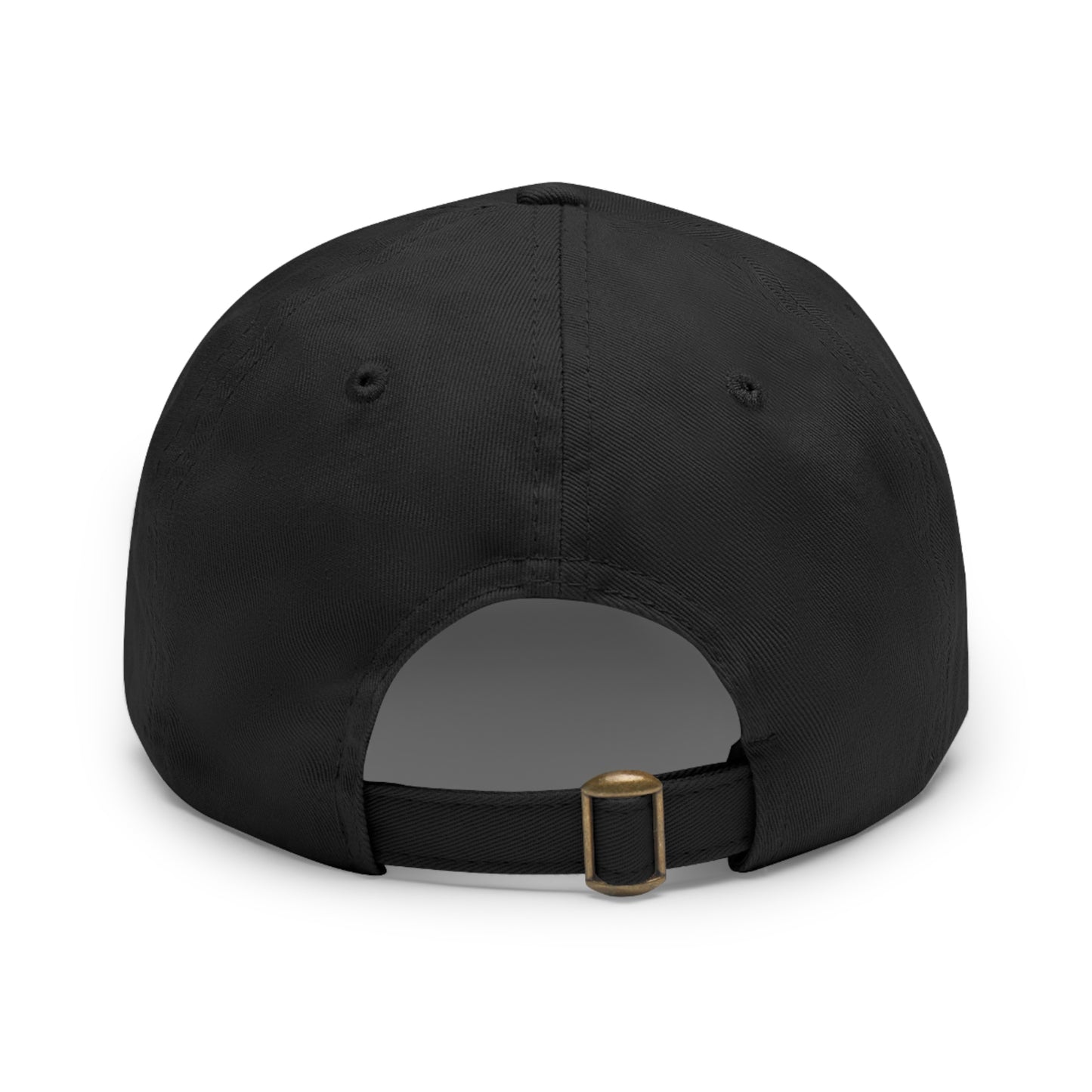 Smile Through The Tears Hat with Leather Patch (Round)