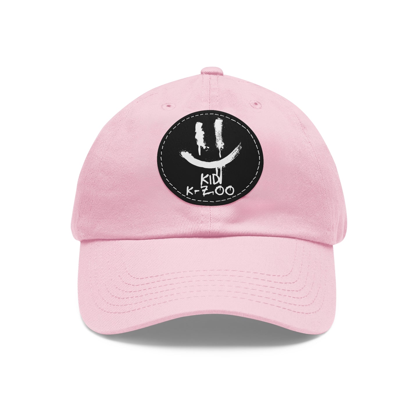 Smile Through The Tears Hat with Leather Patch (Round)